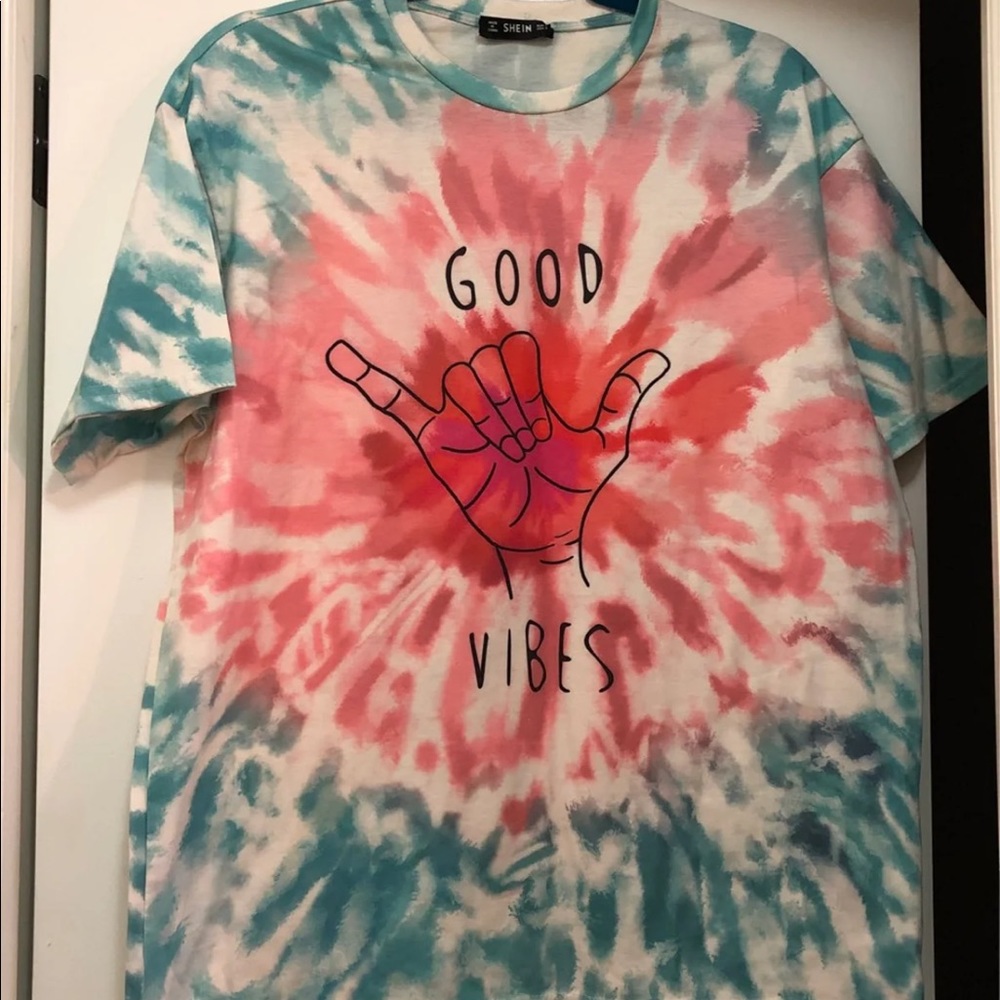 Good Vibes Tie Dye Tee